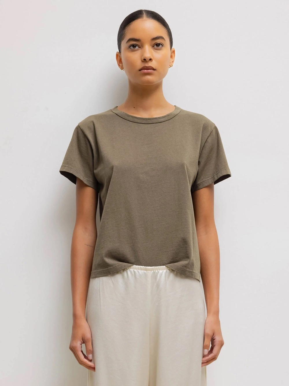LESET Margo T Shirt, Birch, XS